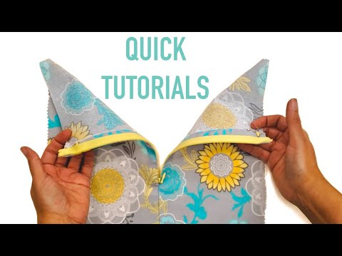 How to Sew an Invisible Zipper - Quick Tutorials