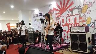 SCANDAL - Anata ga Mawaru by Clover Band. Japan Festival Kendari 28-08-2016.