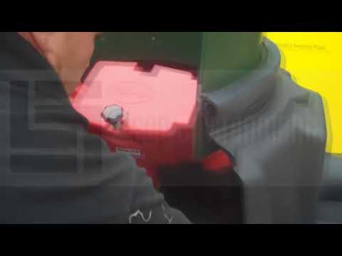 Rainwater harvesting by SCP Environmental Fitting the Minimax Filter in the Platin tank