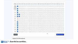 ¿Cómo crear los cursos?