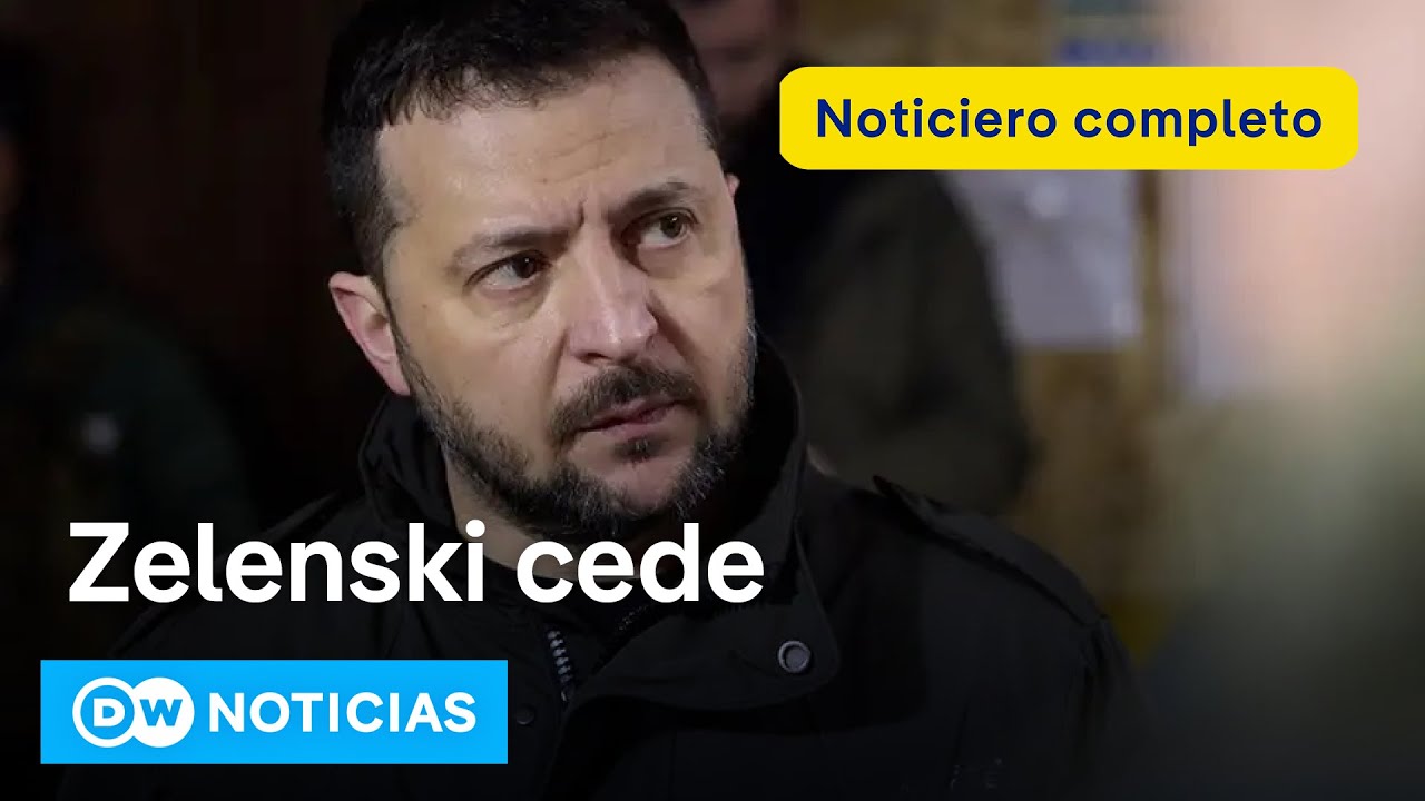 🔴 DW Noticias del 25 de febrero: Ucrania acepta un acuerdo con EE. UU. [Noticiero completo]