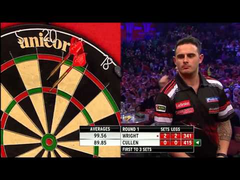 Wright v Cullen | 3/3 | First Round | World Darts Championship 2014