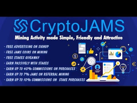 Без вложений  CryptoJams  Рекламная платформа для заработка  Crypto Доход Заработай онлайн