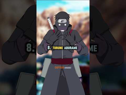 10 Strongest Anbu in Naruto #captainairavat