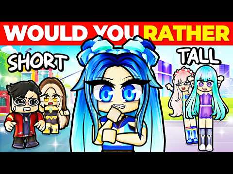 WOULD YOU RATHER IN ROBLOX?