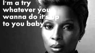 Mary J. Blige Don't Mind Lyrics