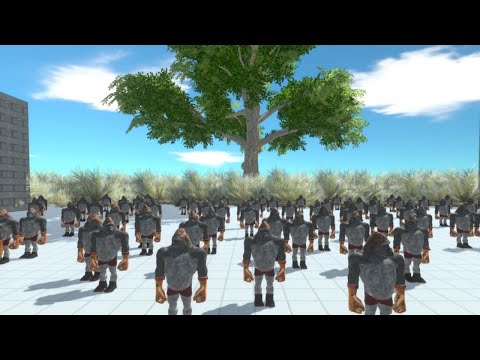 100 WOLVERILLA vs ALL TEAMS Animal Revolt Battle Simulator