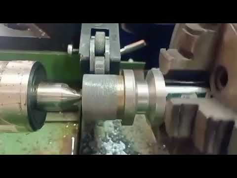 Knurling Opration in lathe machine