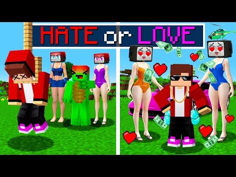 Drama Alert: JJ & Mikey's Heartbreaking Minecraft Love Story!