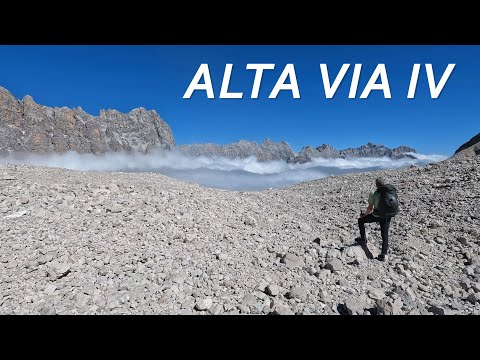Hiking 92km on Alta Via 4 in Dolomites Italy