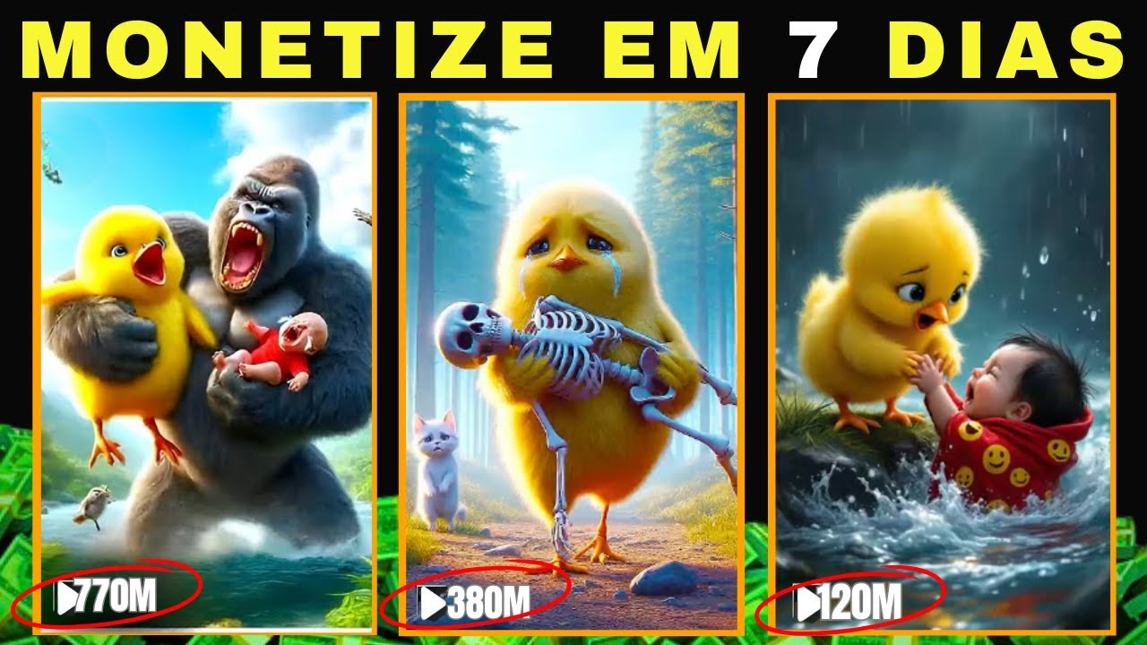 Esse Canal Viralizou em 7 Dias e Lucrou Alto! Segredo Revelado (Modelo Gringo)