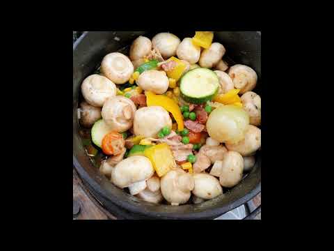 Creamy Chicken Potjie