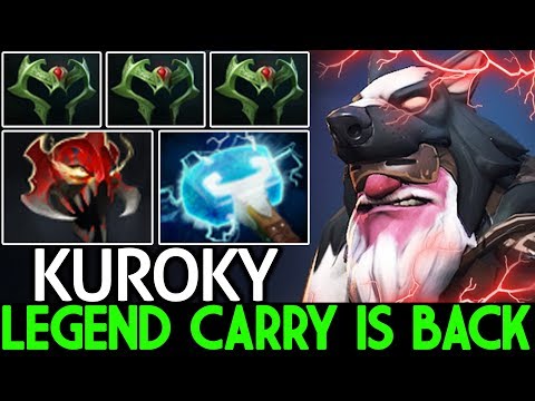 KUROKY [Sniper] Legend Carry is Back Full Agility Build 7.22 Dota 2