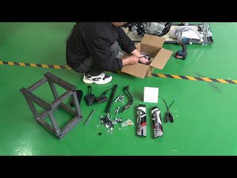 TrailMaster T5 250cc Dual Sport Dirt Bike Assembly