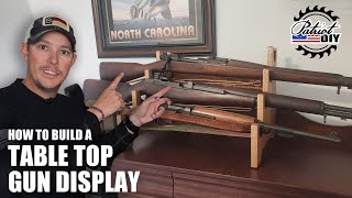 DIY Table-Top Gun Rack