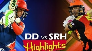 IPL 2016: DD vs SRH, 20th May 2016 | Match Highlights | Delhi Daredevils vs Sunrisers Hyderabad