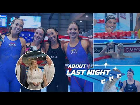 Epic Singapore Night Splash 2025 🌊 | Top Highlights | World Aquatics