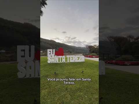 Santa Tereza-RS na Serra Gaúcha #serragaucha #turismors #gramado #bento #riotaquari #cristoprotetor