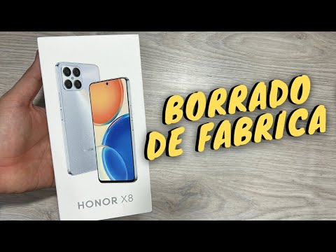 HONOR X8 📲Restaurar De Fabrica O Borrado General de tu MÓVIL [FÁCIL y RÁPIDO]📱#OrientadorMovil