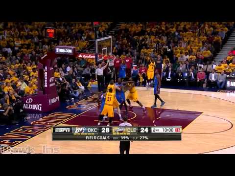 LeBron James vs Kevin Durant Full Highlights 2015 01 25  66 Pts, 14  Assists Combined! SICK DUEL