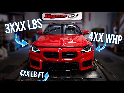 BMW M2 G87 Dyno Runs & Weight Measurements! *Incredible Results*