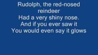 Rudolph The Red Nose Reindeer With Lyrics