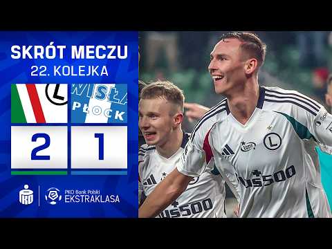 Legia - Wisła | SKRÓT | Wreszcie zwycięstwo! Gol w debiucie Adamskiego! | Ekstraklasa 2025/26