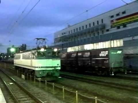 蘇我駅　貨物機関車出場