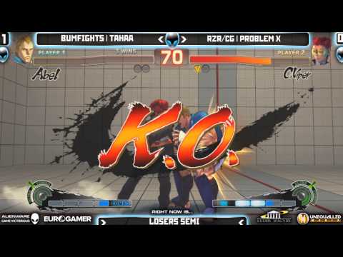 Alienware SFIV Eurogamer Finale RZR CG Problem X vs Bum Fights Taaha