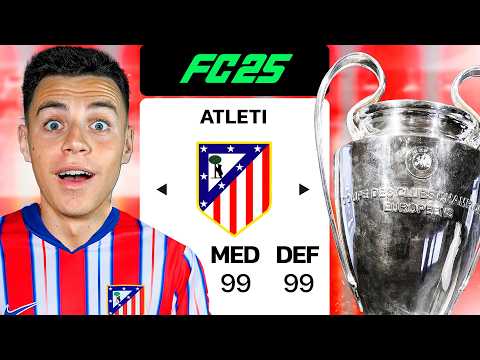 Entrené al Atletico de Madrid hasta Ganar la Champions