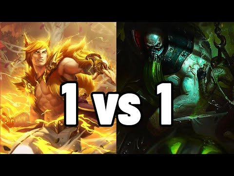 1 vs 1 lol - Sett vs Urgot - Sett.exe