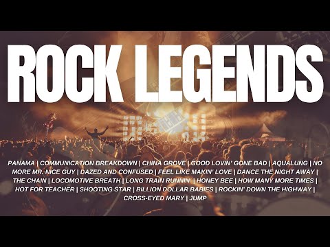 When the Guitars Ruled the World 🎸 Classic Rock Legends Mix