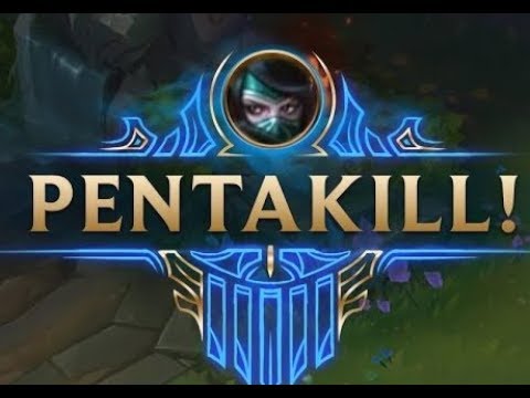 OLD Akali PENTAKILL 2017, ONE SHOT everyone #shorts