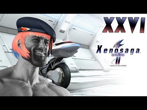 Let's Play Xenosaga Episode 2 - Part 26 - Youching down on Old Miltia