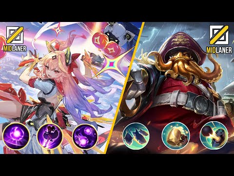 GUINEVERE VS NEWLY BUFFED BANE IN MID LANE | Guinevere Mid Lane gameplay|