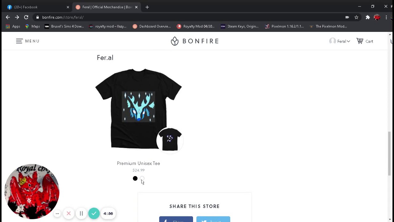 Feral   Official Merchandise   Bonfire