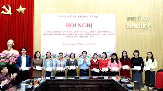 Ủy ban nhân dân phường Tam Điệp tổ chức gặp mặt động viên cán bộ quản lý, giáo viên và học sinh các đội tuyển tham gia Kỳ thi chọn học sinh giỏi trung học cơ sở cấp tỉnh năm học 2025-2026.