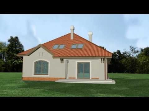 Róża - projekt domu pracowni Horyzont