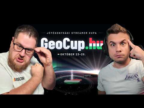 Élőben nyomjuk egy GeoGuessr Jótékonysági VERSENYEN!