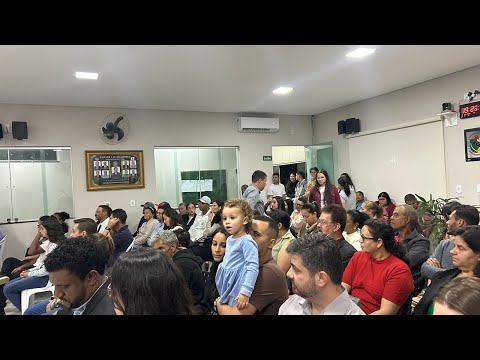 Sessão solene em homenagem às lideranças evangélicas de Divinolandia de minas.