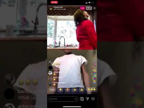 Trippie Redd Goes Live On Instagram With Bouba Savage