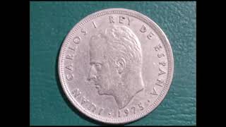 Download lagu 5 PTAS COIN JUAN CARLOS SPAÑA 1975 mp3