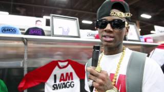 Soulja Boy Gets His Swag From Japan ( Magic Clothing Convention)