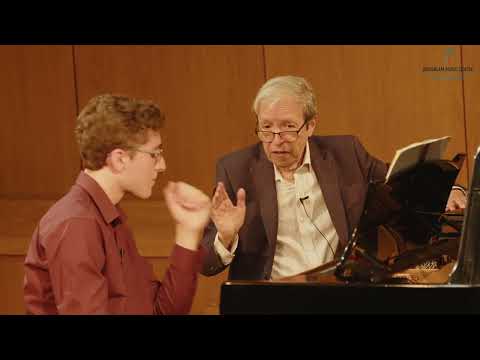 Masterclass with Murray Perahia / Yali Zaken / Chopin: Ballade No. 4 / JMC