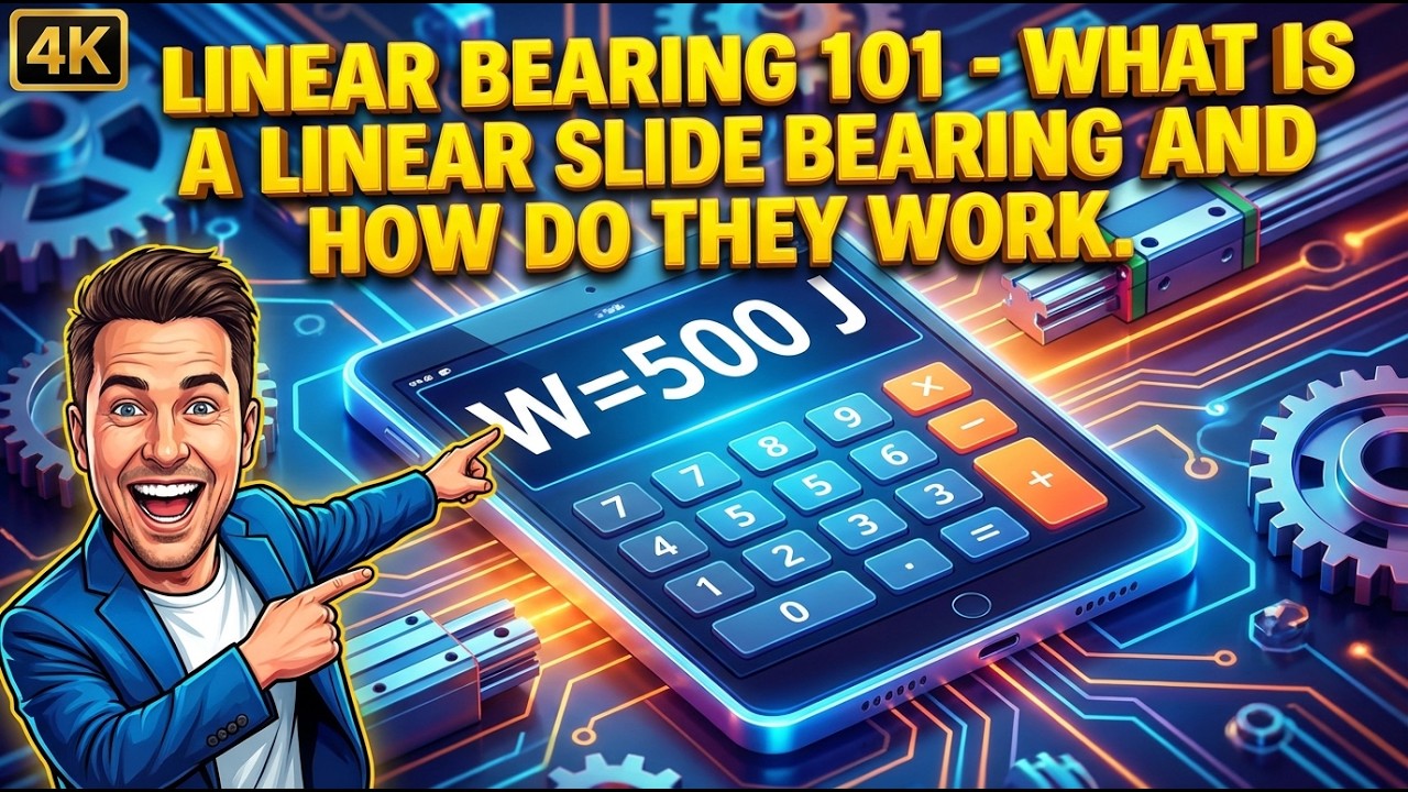 Linear Bearings 101 - What is a Linear Slide Bearing and how do they work.