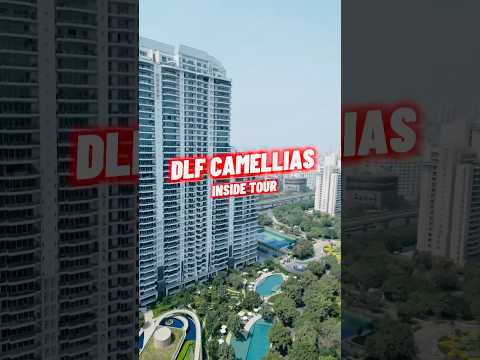 ₹190 Crores DLF Camellias Gurgaon Inside Tour #gurgaon #dlf #home #shorts