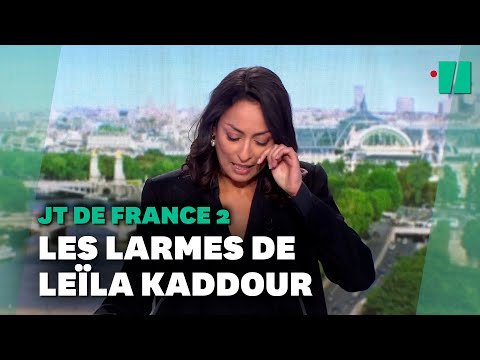 Mort de Pascal Josèphe : les larmes de Leïla Kaddour pendant le JT de France 2