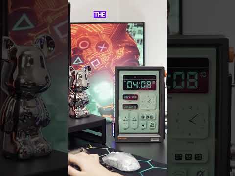 Khung Hình Divoom Times Frame – Màn hình IPS trong suốt, đèn RGB đồng bộ theo nhạc
