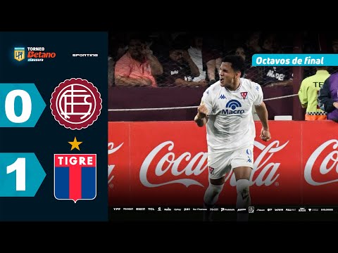 LANÚS 0 - 1 TIGRE | Resumen del partido | #TorneoBetano Clausura 2025