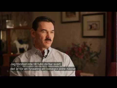 John D Campbell talks about Mack Lobell in Elitloppet 1988